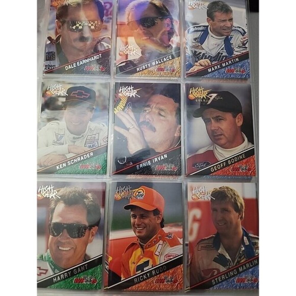 1994 WHEELS RACING INC. High Gear '94 Set, 1 - 87 Cards, MINT, See Photos!